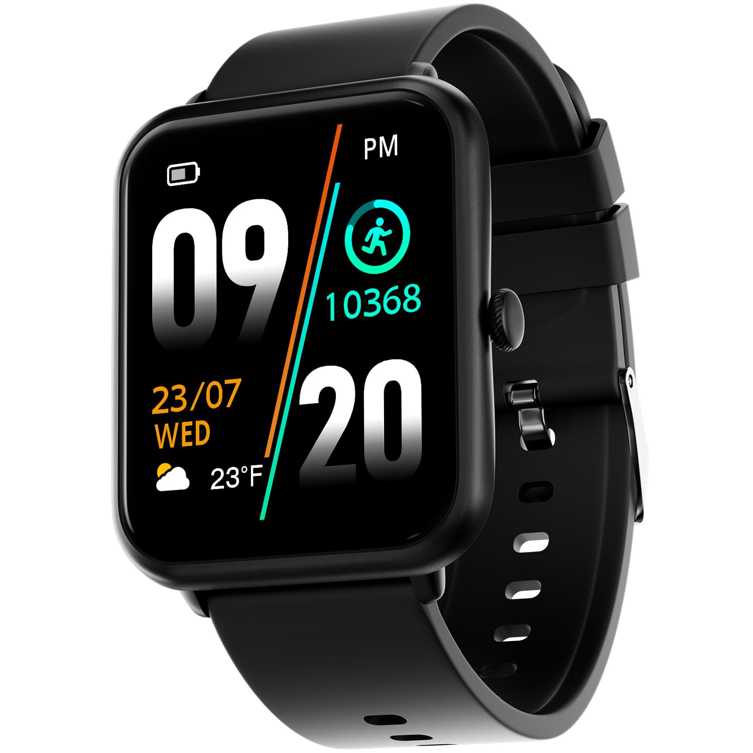 Fire-Boltt Ninja Call Pro Smart Watch Dual Chip Bluetooth Calling, 1.69″ Display, AI Voice Assistance with 100 Sports Modes, with SpO2 & Heart Rate Monitoring