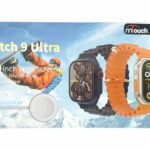 Mtouch T800 Ultra Smart Watch with Dual Strap Full Screen Waterproof Touch Display Bluetooth Calling Compatible with All Android & iOS (Black)