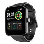 Noise ColorFit Pulse Grand Smart Watch with 1.69″(4.29cm) HD Display, 60 Sports Modes, 150 Watch Faces, Fast Charge, Spo2, Stress, Sleep, Heart Rate Monitoring & IP68 Waterproof (Jet Black)