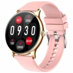 Fire-Boltt Phoenix Smart Watch with Bluetooth Calling 1.3″,120+ Sports Modes, 240 * 240 PX High Res with SpO2, Heart Rate Monitoring & IP67 Rating (Gold Pink)