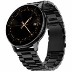 Noise Vortex Plus 1.46” AMOLED Display, AoD BT Calling, Sleek Metal Finish, 7 Days Battery Life, All New OS and with 100+ Watch Faces & Health Suite (Elite Black)