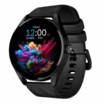 Titan Crest Premium Smart Watch|1.43″ AMOLED Display with AOD|466×466 Pixel Resolution|Functional Crown|SingleSync BT Calling|Advanced Chipset|100+ Sports Modes & WatchfacesIP68 Smartwatch