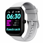 Fastrack Limitless FS1 Smartwatch|1.95″ Horizon Curve Display|SingleSync BT Calling v5.3|Built-in Alexa|Upto 5 Day Battery|ATS Chipset|100+ Sports Modes|150+ Watchfaces – Gray