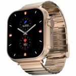 Fire-Boltt Gladiator + 1.96” AMOLED Display Luxury Smartwatch, Rotating Crown, 115+ Sports Modes & Bluetooth Calling, AI Voice Assistant, Gaming