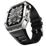 Fire-Boltt Asphalt Newly Launched Racing Edition Smart Watch 1.91” Full Touch Screen, Bluetooth Calling, Health Suite, 123 Sports Modes, 400 mAh Battery (Silver Black)