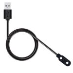 AB INTERPRISES USB all types smartwatch charger cable for boat watch charger & boat xtend watch charger & boat storm watch charger- All 2 Pin Watch (BLACK Only)