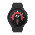 Samsung Galaxy Watch5 Pro LTE (45 mm, Black Titanium, Compatible with Android only)