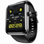 boAt Xtend Plus Smart Watch with 1.78″ AMOLED Display, Coins, Advanced BT Calling, 100+ Sports Mode, Always On Display, HR & SP02 Monitoring & Stress Monitoring(Jet Black)