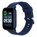 realme Techlife Smart Watch SZ100 1.69″ HD Display with SpO2, Heart Rate & Temperature Monitors (Blue Strap, Free Size), RMW2103