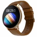 Noise Newly Launched Vortex Plus 1.46” AMOLED Display, AoD, BT Calling, Sleek Metal Finish, 7 Days Battery Life, All New OS with 100+ Watch Faces & Health Suite (Classic Brown)