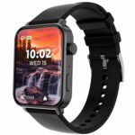 beatXP Unbound 1.78″ Super AMOLED Display Bluetooth Calling Smart Watch, Metal Body, 368 * 448px, 800 Nits, 60Hz Refresh Rate, 100+ Sports Modes, 24/7 Health Tracking (Black)