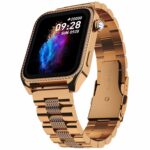 Fire-Boltt Xelor Luxury Stainless Steel Smart Watch. 1.78″ AMOLED, Always-On Display, 368 * 448 px Resolution, Bluetooth Calling, 75 HZ Refresh Rate