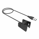 Brain Freezer J New Bracelet Wristband USB Charging Charger Cable Cord Dock Adapter for Fitbit Charge 2 55cm Black