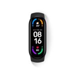 (Refurbished) Xiaomi Mi Smart Band 6, 50% Larger 1.56 inches AMOLED Screen, SpO2 Tracking, Continuous HR, Stress and Sleep Monitoring, 30 Sports Modes, PAI, 5ATM Water Resistant, (Black)