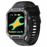 Fastrack Limitless Valor Rugged Smartwatch|Large 1.91″ Super UltraVU Display|Functional Crown|Highest 320×385 Pixel Resolution|SingleSync BT Calling|100+ Sports Modes & Watchfaces|IP68 (Black)