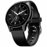 boAt Lunar Connect Plus Smart Watch w/ 1.43″ (3.6 cm) AMOLED Display, 2.5D Display, Advanced Bluetooth Calling 100+, Always on Display, 100+ Watch Faces,Voice Assistant,IP68, HR & SpO2(Active Black)