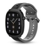 Pebble Axis 1.96″ Amoled Display, Quick Notification, AOD, BT Calling, Rotating Crown (Jet Black)