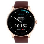 Maxima Nitro 1.39″ HD Large Round Bluetooth Calling Smart Watch| 600 Nits| One Tap Connect| Metallic Design| 8 Days Battery| AI Voice Assist| 100+ Sports Mode| Calculator Smartwatch for Men and Women