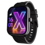 Fastrack Limitless X|Large 1.91″ Hd Display|700 Nits Brightness|Singlesync Bt Calling|Advanced Chipset|100+ Sports Modes & Watchfaces|Auto Stress Monitor|24X7 Hrm| Ip68 Smartwatch, Black