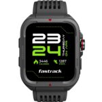 Fastrack Active Rugged Smartwatch with 1.83″ UltraVU HD Display|SingleSync BT Calling|Functional Crown|100+ Sports Modes|AI Coach|Auto Multisport Recognition|AI Voice Assistant|24×7 Health Suite|IP68