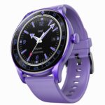 boAt Lunar Connect Ace Smart Watch w/ 1.43″ (3.6 cm) AMOLED Display, Bluetooth Calling, 100+ Sports Mode, Music and Camera Control, Up to 7 Days Battery Life, IP68, HR&SpO2 Monitoring(Orchid Purple)