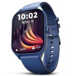 beatXP Marv Raze 1.96″ Display, Advanced Bluetooth Calling Smart Watch, Smart AI Voice Assistant, 60 Hz Refresh Rate, Health, SpO2 & Stress Monitoring, Fast Charging (Blue)