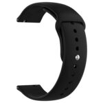 ACM Watch Strap Silicone Belt compatible with Cmf By Nothing Watch Pro Smartwatch Sports Band Black