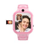 sekyo ‘Carepal Pro Plus’ 4G LTE Kids Smartwatch | HD Video Calling, Precise GPS Location | 4G Sim Card, Games, Pedometer, Camera, SOS, Geo Fencing | for Boys & Girls | Parental Control App- Pink