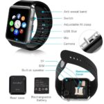 Lapras { Limited 15 YEAR WARRANTY ) New A1 Smart Watch with SIM Card Slot Smartwatch with absolutely ( FREE ) PORTABLE 6 BLADE JUICER CUP