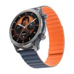 Noise X Neeraj Javelin (Limited Edition) Smart Watch 1.46″ AMOLED Display, 3-Layered Casing, Special Boot-up Logo, Serialization, Emergency SOS Tech, Neeraj Autograph – India Blue