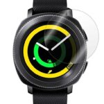 M.G.R.J® Tempered Glass Screen Protector Compatible for Samsung Galaxy Watch 4 Classic 42mm / Galaxy Watch 3 41mm / Gear S2 / Gear Sport