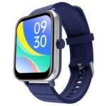 Zebronics DRIP Smart Watch with Bluetooth Calling, 4.3cm (1.69″), 10 Built-in & 100+ Watch Faces, 100+ Sport Modes, 4 Built-in Games, Voice Assistant, 8 Menu UI, Fitness Health & Sleep Tracker (Blue)