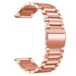 ACM Watch Strap Stainless Steel Metal 22mm Compatible with Fossil Gen 5 Carlyle Smartwatch Belt Luxury Band Rose Gold