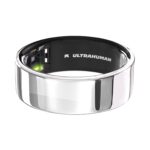 Ultrahuman Ring AIR-Smart Ring Activity Tracker, Size First with Ultrahuman Sizing Kit,Sleep Tracker,Smart Ring for Men/Women,Fitness Tracker (Space Silver, 8)