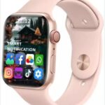 RGV I8 Pink-A1 Full Screen Touch Watch Specially Made for Girl & Women Smartwatch (Pink)