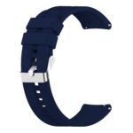 ACM Watch Strap Silicone Belt Compatible with Fastrack Limitless Fs1 Pro Smartwatch Classic Band Dark Blue