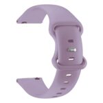 ACM Watch Strap Silicone Belt Compatible with Garmin Venu Sq 2 Smartwatch Sports Dual Closure Band Purple