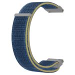 ACM Watch Strap Nylon Soft Loop 22mm compatible with Titan Connected X Hybrid Smartwatch Sports Band Blue