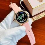 SSN Global Gen 9 Smartwatch with 2 Straps Gold Diamond Edition smartwatch amoled Display. Smartwatch (Pink Strap, 49mm)