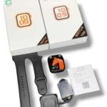 Nutts Smart Watch with Heart Rate Monitor, Activity Tracking, Notification Display, Black Smartwatch Full Touch Display