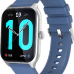 Newly Launched Pebble Cruise 1.96″ Infinite Display, 320*386 High-Resolution BT Calling Smartwatch, Rotating Crown, AI Health Sensors & Voice Assistant, 125+Sports Mode, 100+Watch Faces – Ocean Blue