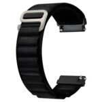 VEROX 20mm Smart Watch Strap Alpine loop Compatible with Samsung Galaxy Watch 4/ Watch 5, Amazfit GST2 Mini,Amazfit Bip/Bip U/Pro/Lite,Amazfit GTS/ 2/2e,Bip S Compatible with All 20MM Watch- Black