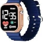 MTSH Ultra NavyBlue LED Luxurious Fashion Silicone Digital Watch (Not Smart Watch) Smartwatch, Smart Watch with Fitness & Outdoor