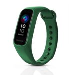 ILOFT Silicone Wrist Strap For OnePlus Smart Band & Oppo Smart Band (Tracker not Included) (Green)